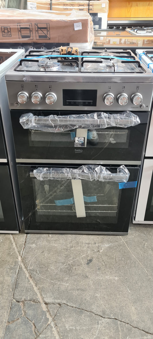 BEKO Pro FDG6231CS 60 cm Gas Cooker - Silver