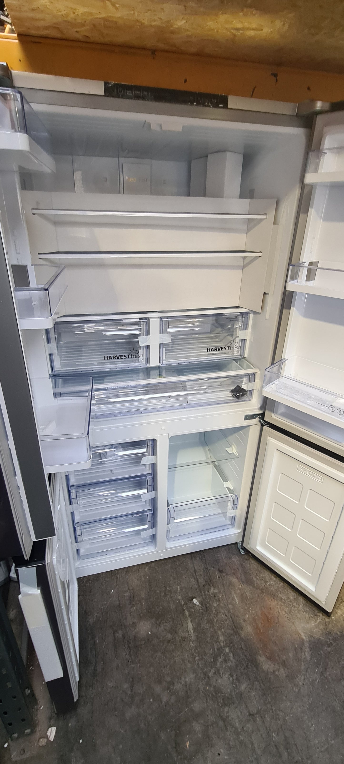 BEKO Pro HarvestFresh GN446224VPS Fridge Freezer - Stainless Steel