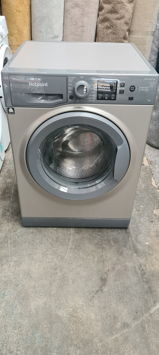 Hotpoint NSWM 1146 GG UK 11kg Washing Machine with 1400 rpm - Graphite - A Rated
