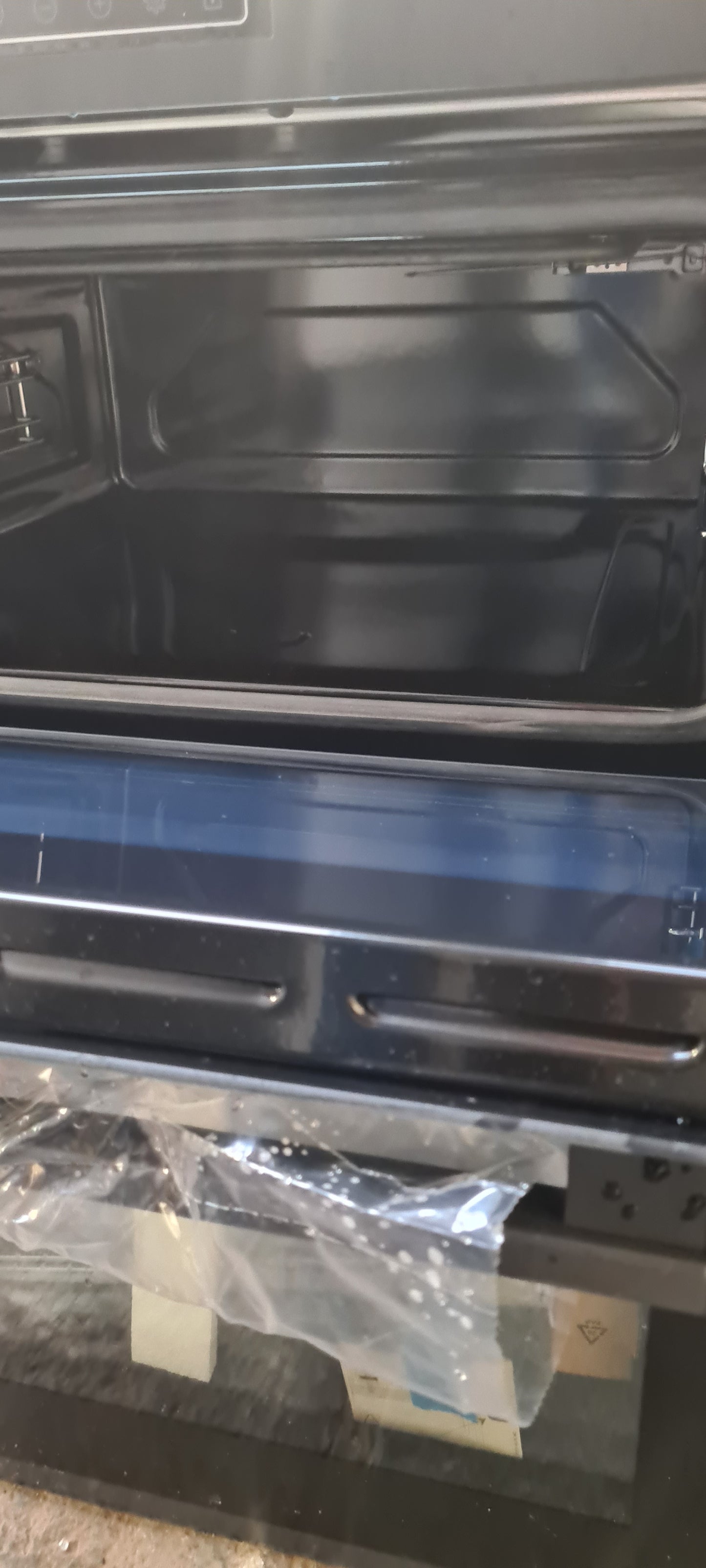 Blomberg HIRN651N 60cm Double Oven Electric Cooker with Induction Hob - Anthracite