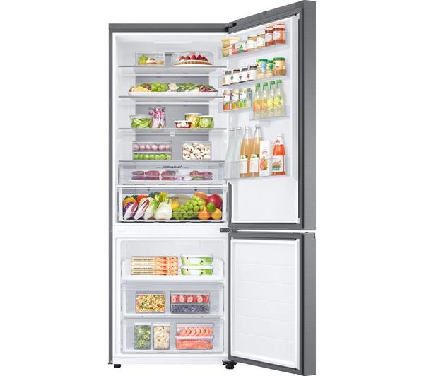 SAMSUNG Series 8 SpaceMax RB53DG703CS9EU 70/30 Smart Fridge Freezer - Silver