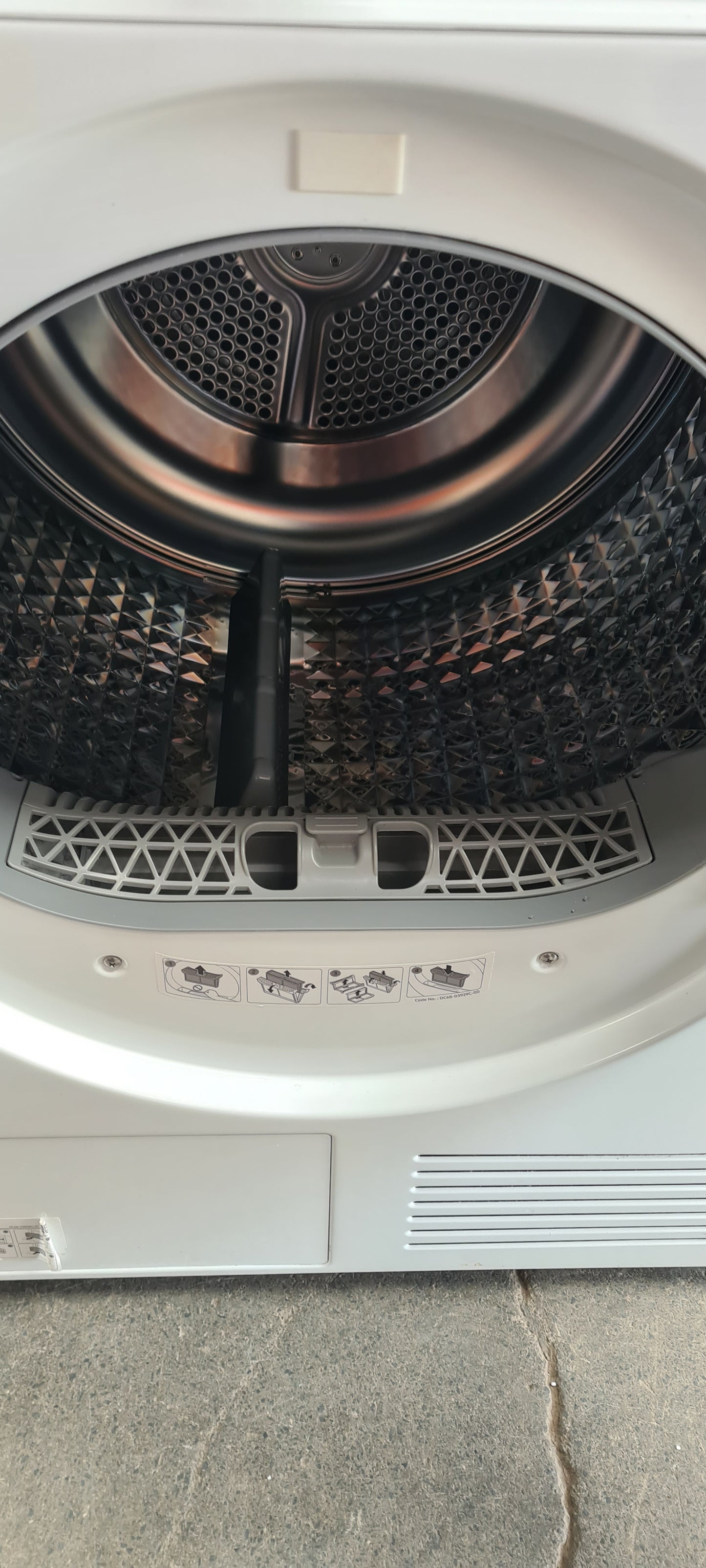 SAMSUNG Bespoke Series 5+ OptimalDry DV90BBA245AW/EU 9 kg Heat Pump Tumble Dryer - White