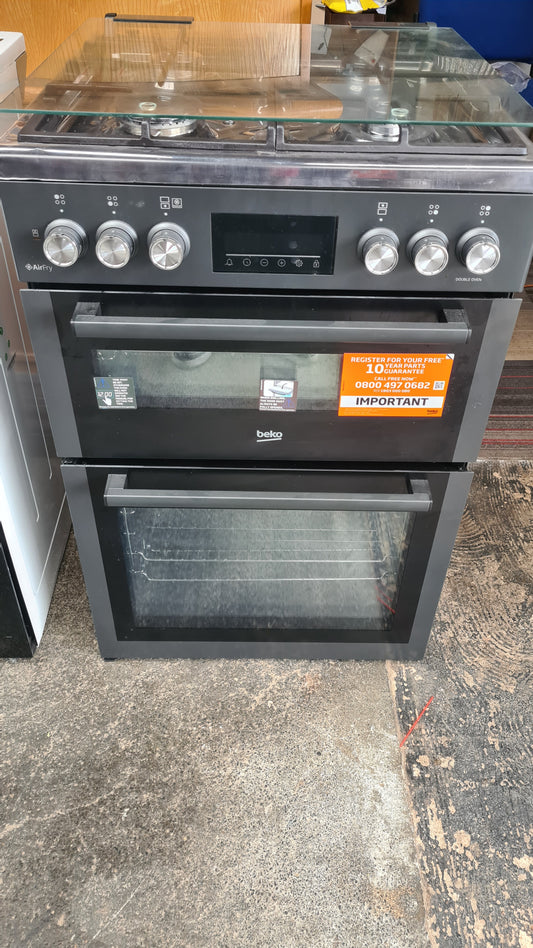BEKO Pro FDDA6272TCA 60 cm Dual Fuel Cooker - Anthracite