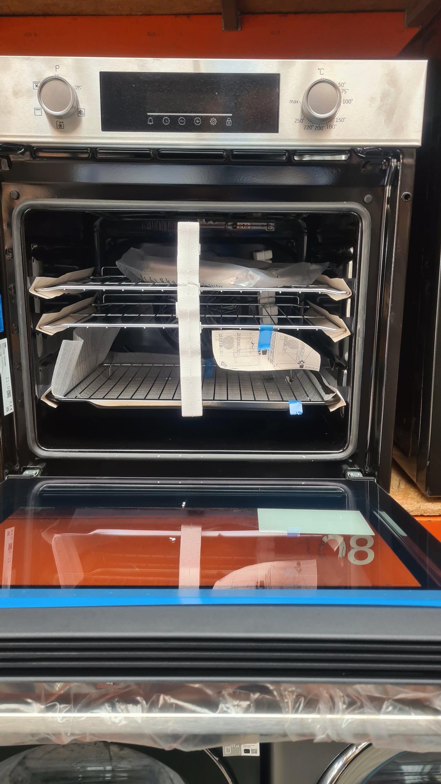 Beko Electric Single Oven - Stainless Steel