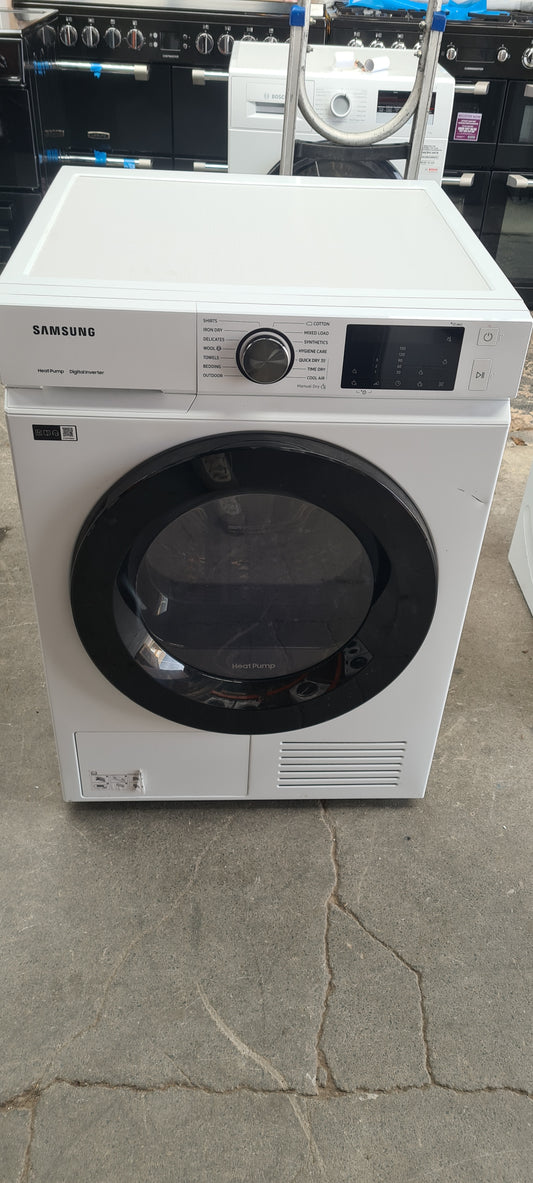 SAMSUNG Bespoke Series 5+ OptimalDry DV90BBA245AW/EU 9 kg Heat Pump Tumble Dryer - White
