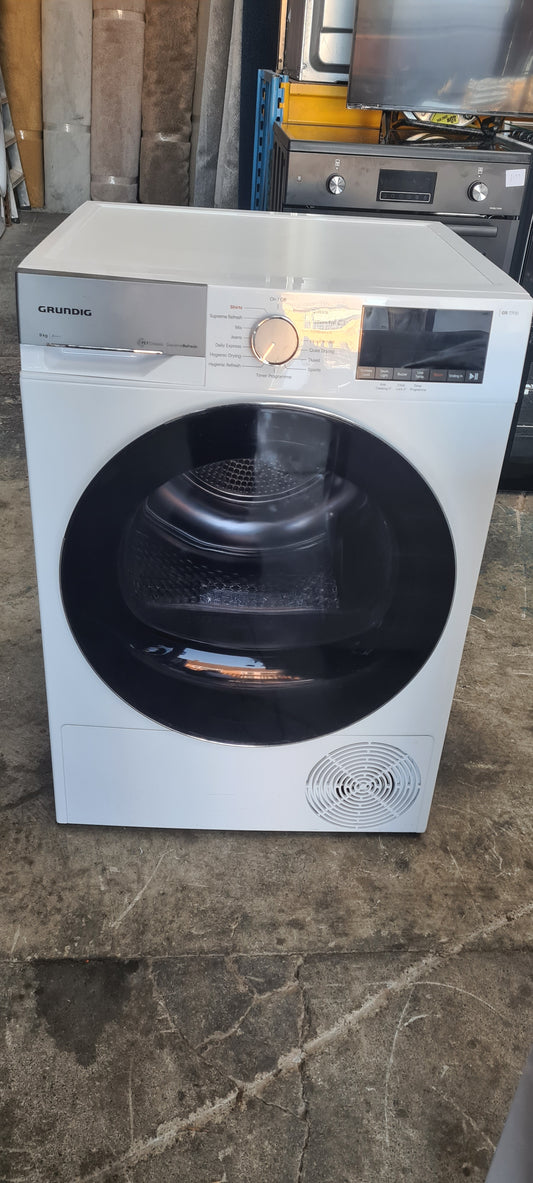 GRUNDIG GT54924CW 9 kg Heat Pump Tumble Dryer - White