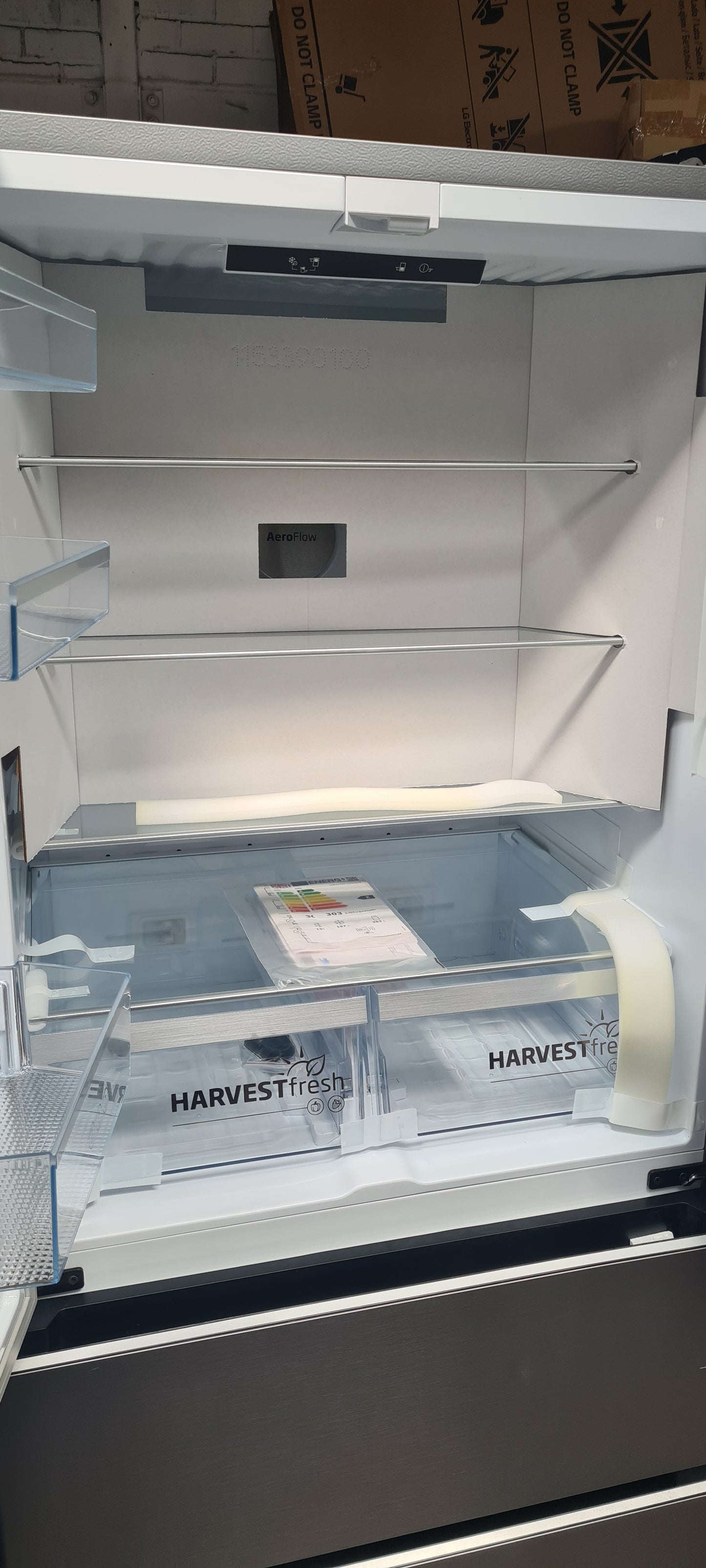 Beko HarvestFresh™ GNE4543VPX Multi-door American Fridge Freezer - Stainless Steel