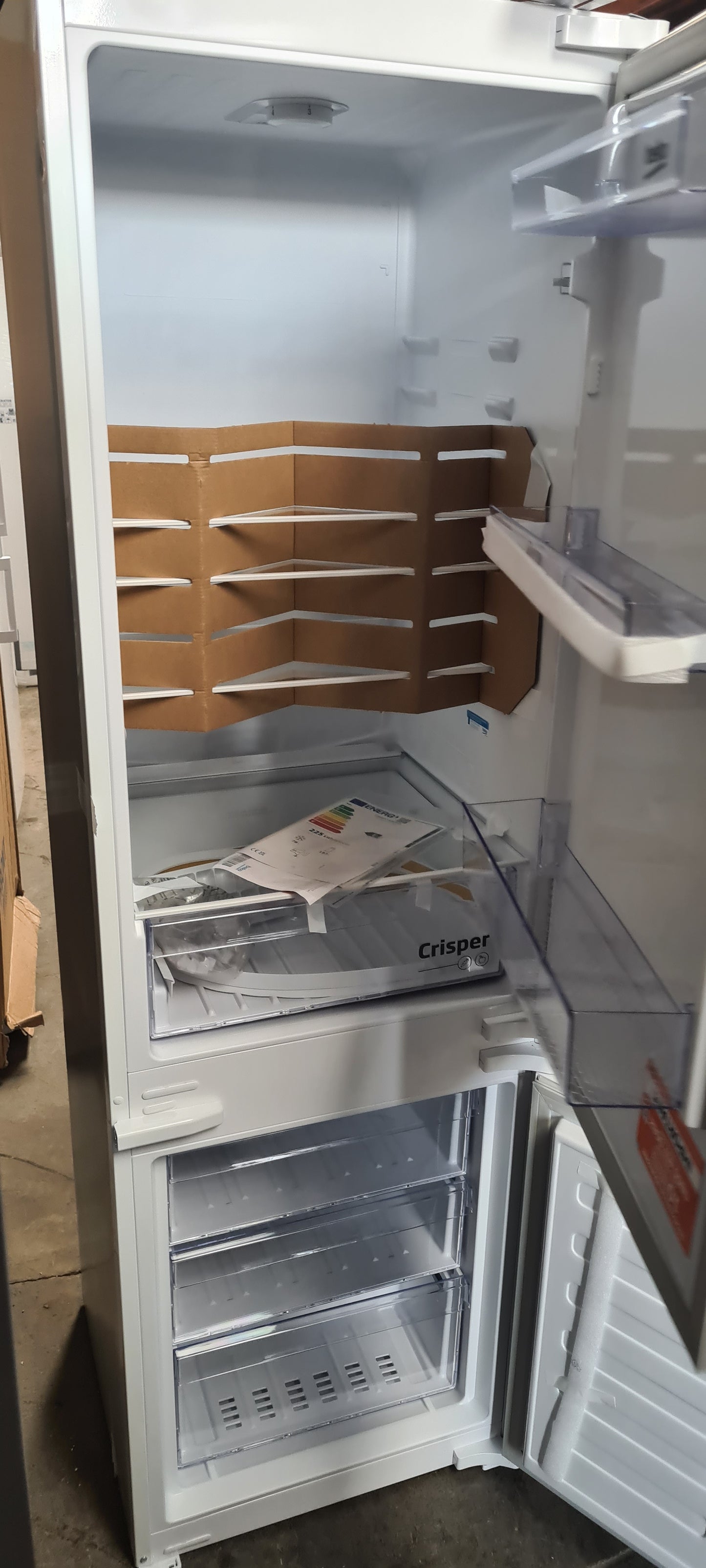 BEKO BCSM473 Integrated 70/30 Fridge Freezer - Sliding Hinge