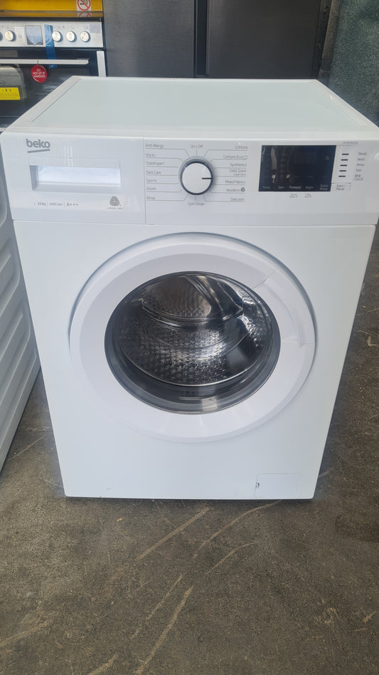 BEKO WTB1041R2W 10 kg 1400 Spin Washing Machine - White Reconditioned