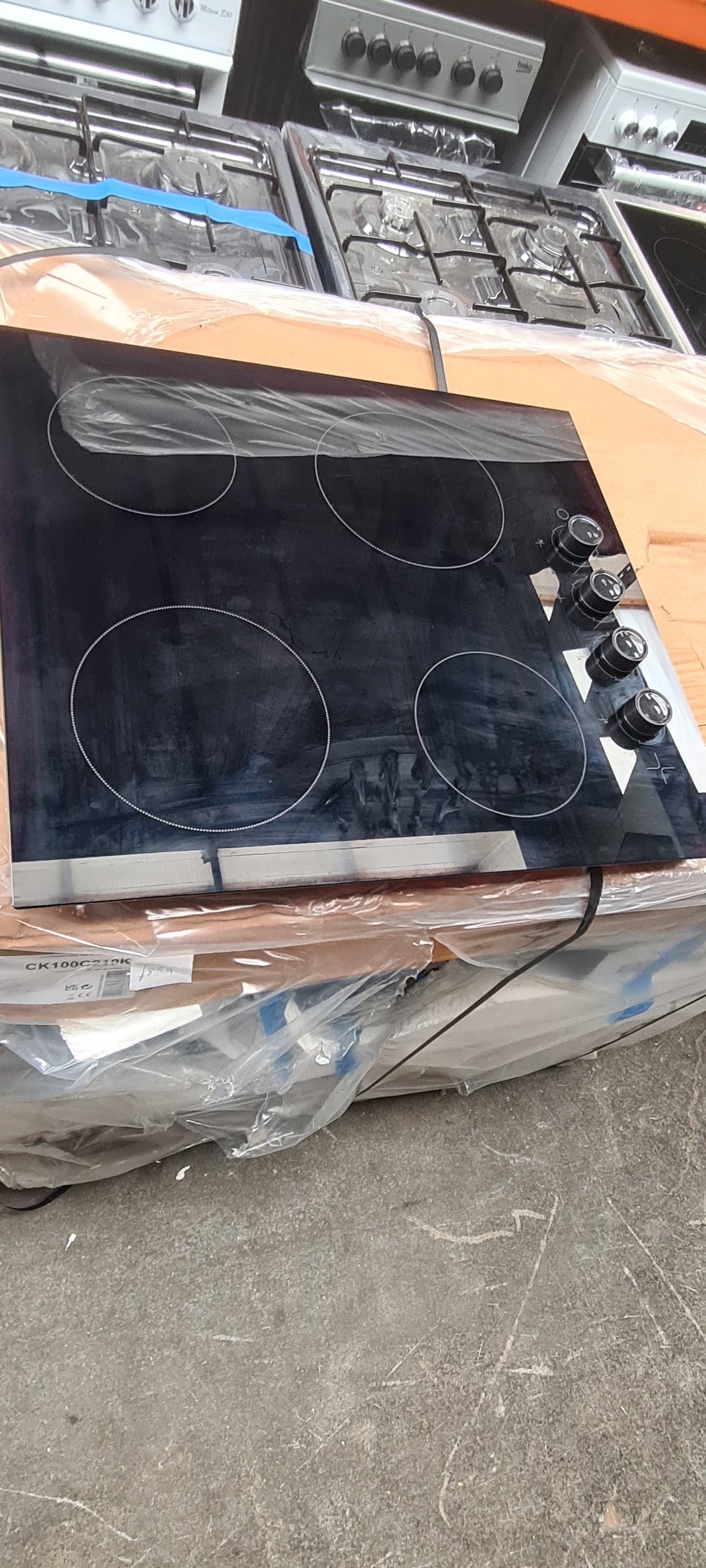 BEKO HIC64102 58 cm Electric Ceramic Hob - Black