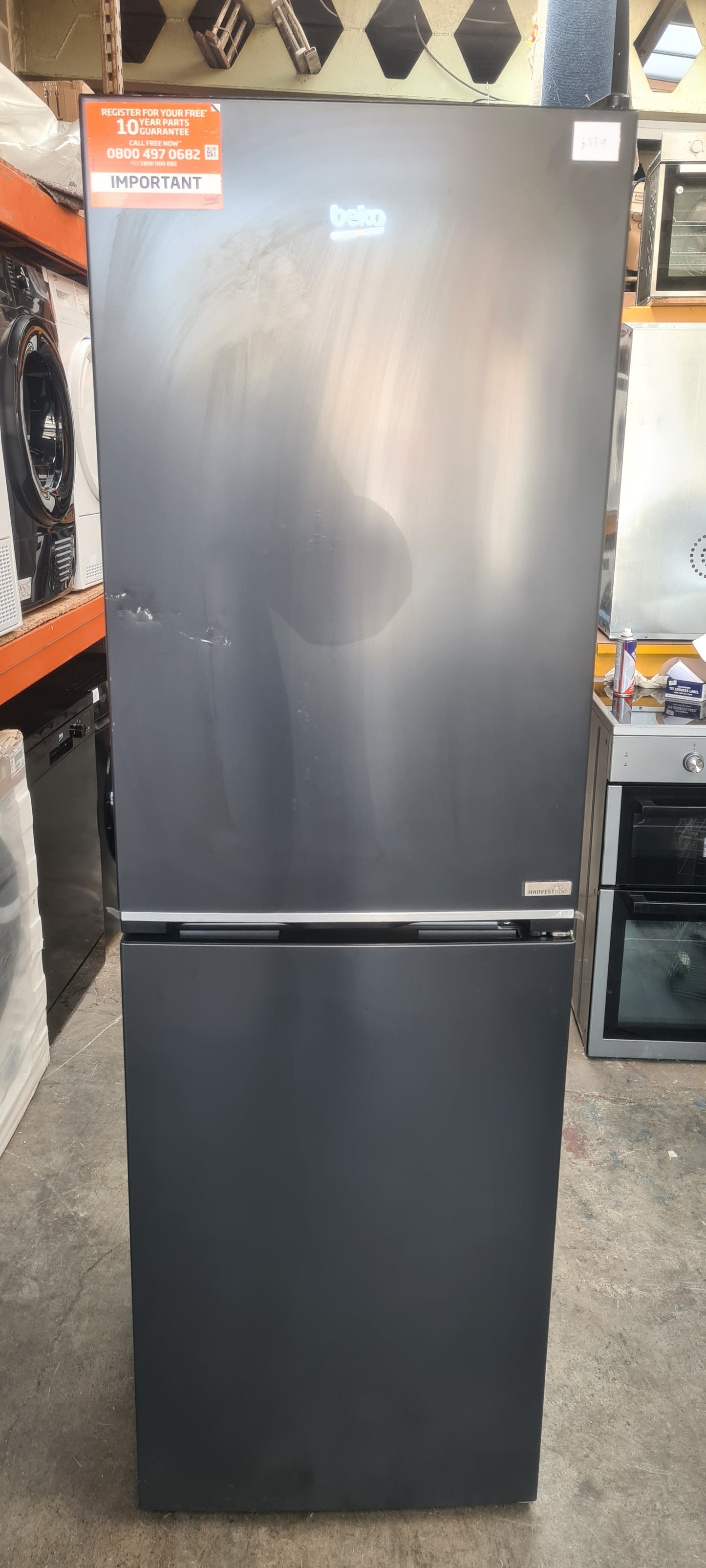 BEKO Pro HarvestFresh AeroFlow CNG4692VA 50/50 Fridge Freezer - Anthracite