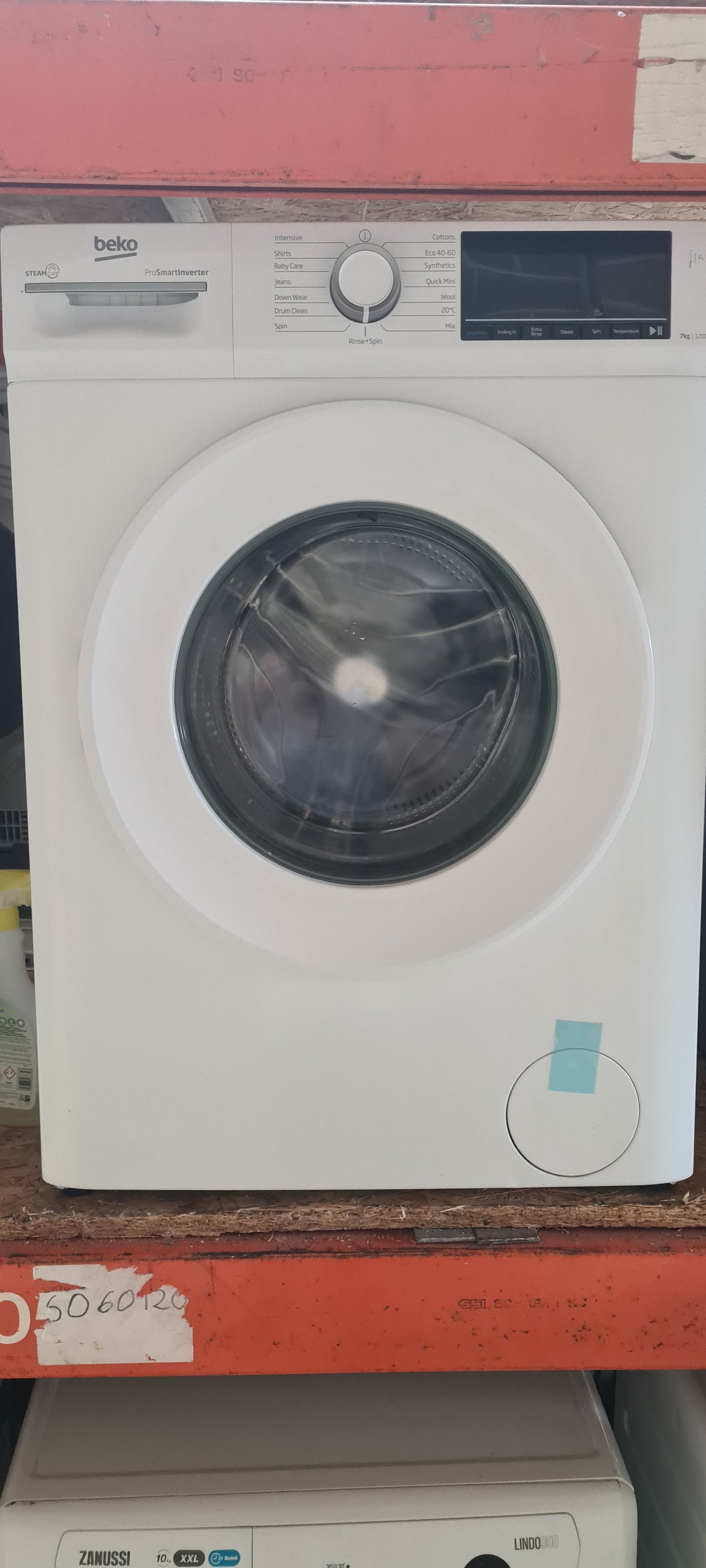 Beko BW1O3721W 7kg Washing Machine with 1200 rpm - White - A Rated