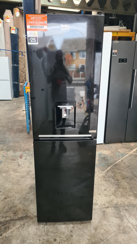 Beko CNG4582DVB 182cm 50/50 Frost Free Fridge Freezer - Black