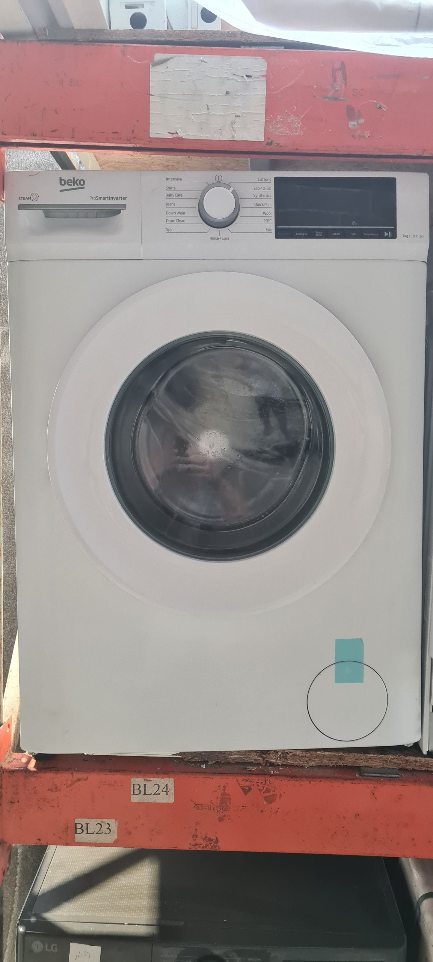 Beko BW1O3721W 7kg Washing Machine with 1200 rpm - White - A Rated