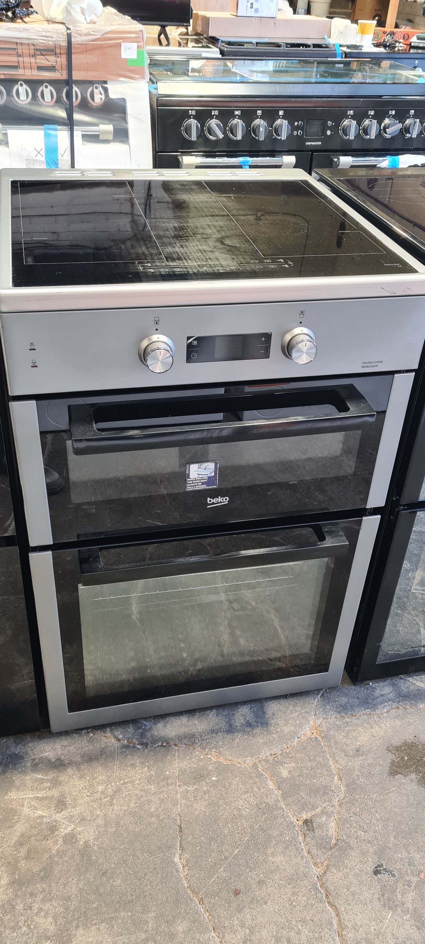 BEKO Pro AeroPerfect FDI6731CM 60 cm Electric Induction Cooker - Silver