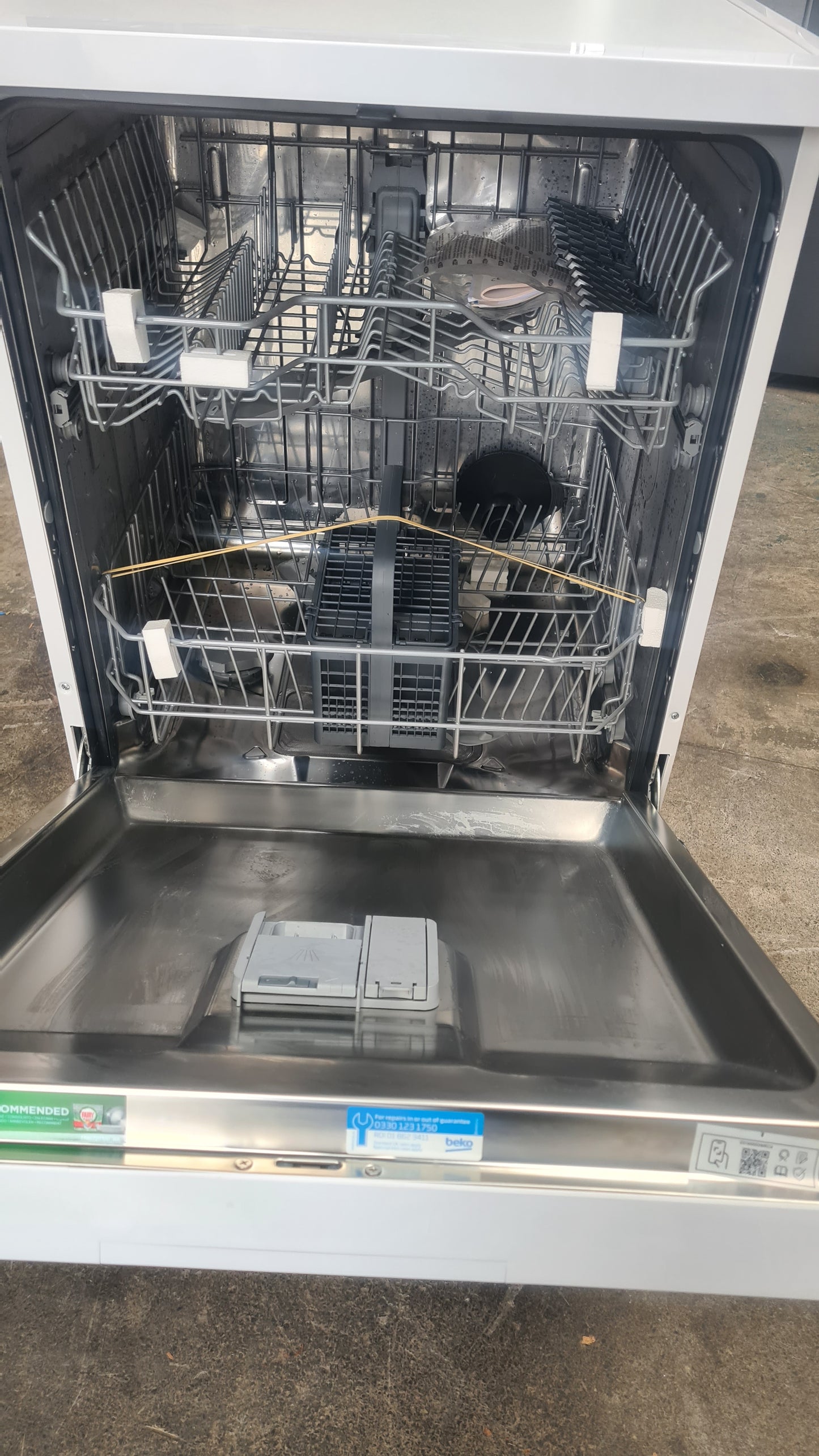 Beko DVN04X20W Full Size Dishwasher - White