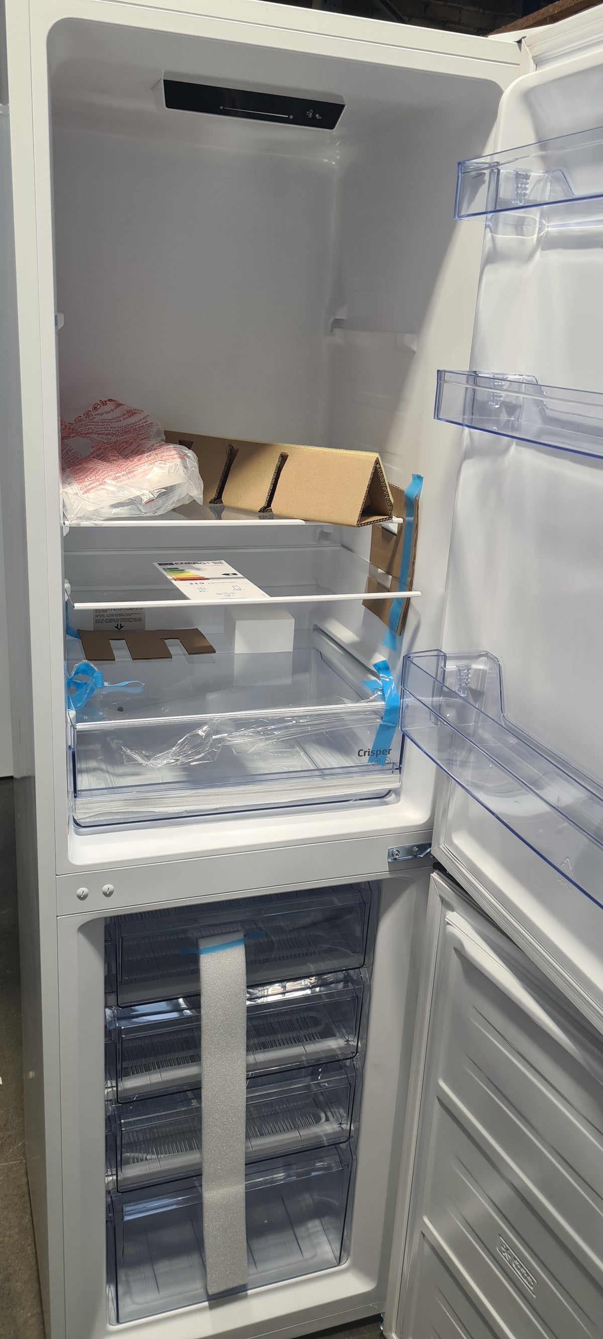 BEKO CSE4581W 50/50 Fridge Freezer - White