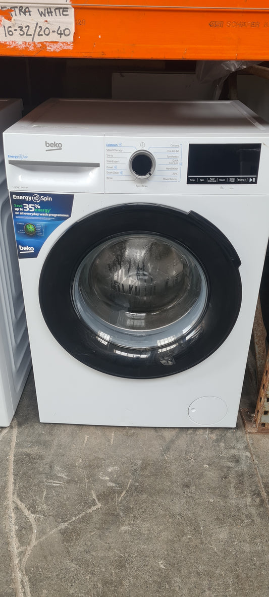 BEKO Pro EnergySpin BM3WT1241IW 12 kg 1400 Spin Washing Machine - White