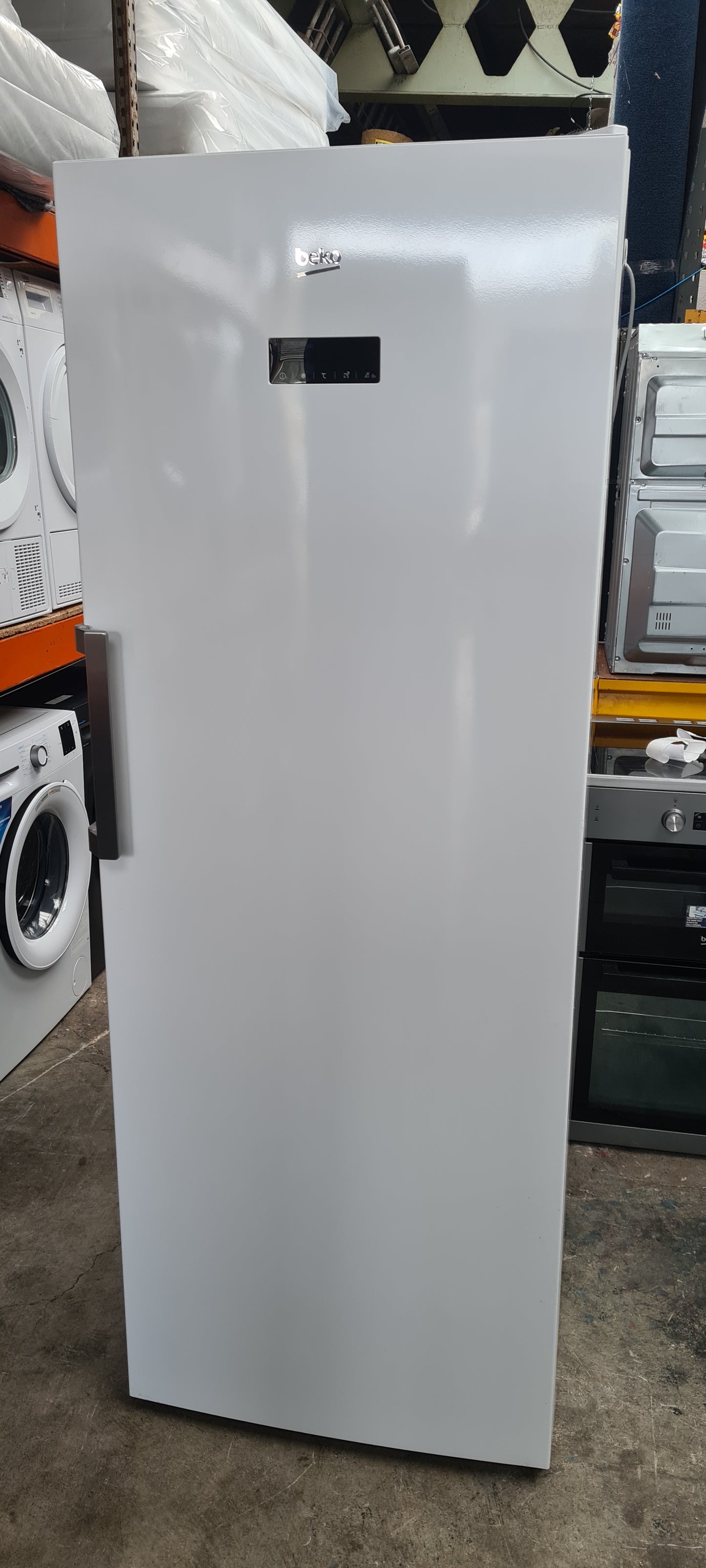 Beko FFEP5791W 191cm Frost Free Upright Freezer - White