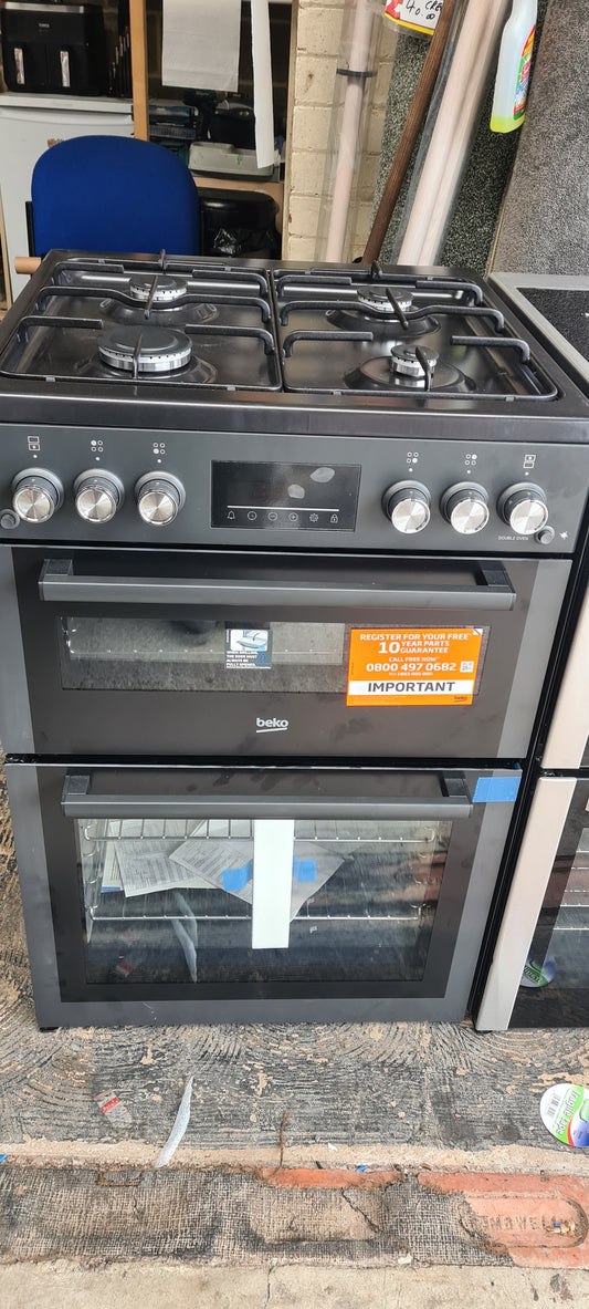 BEKO Pro FDG6271CA 60 cm Gas Cooker - Anthracite