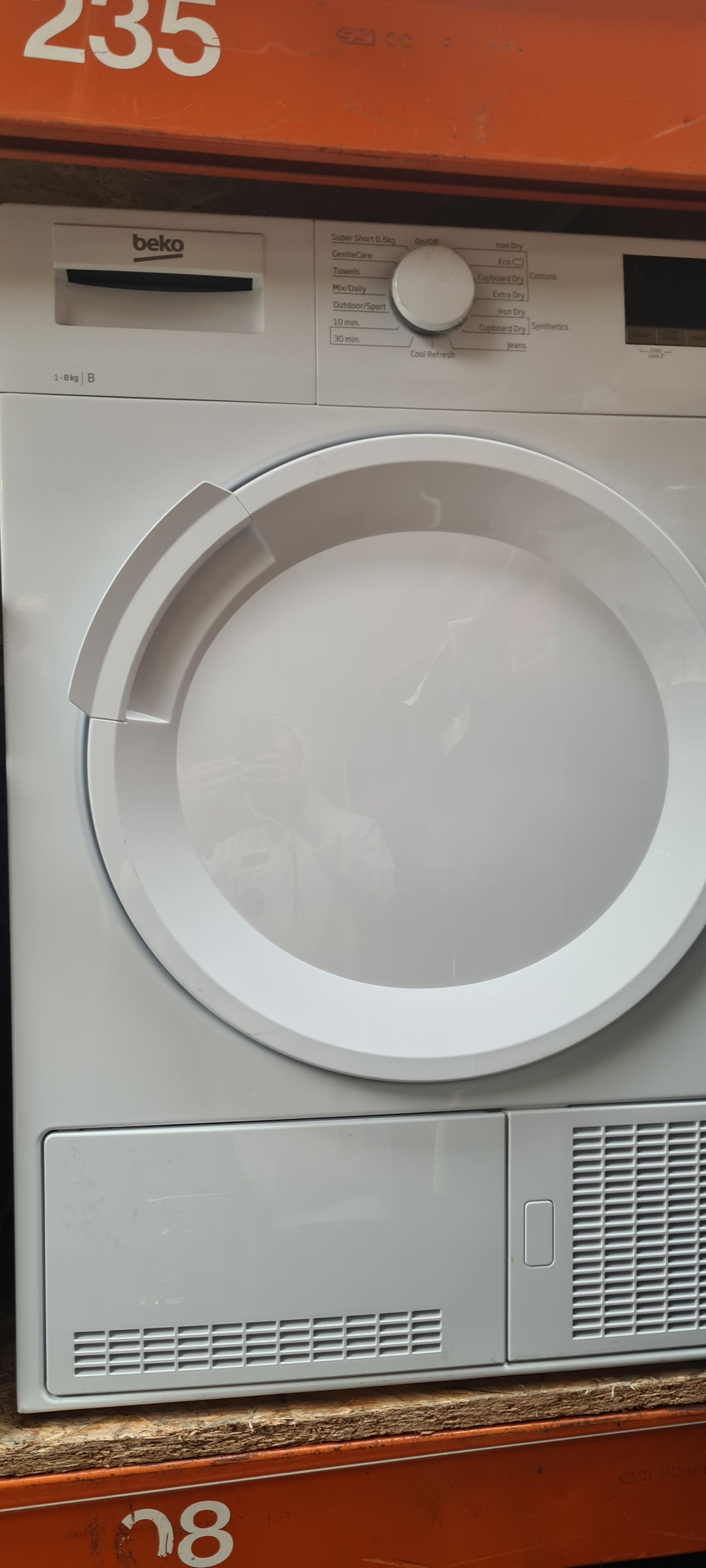 Beko DTLCE80051W
Condenser Tumble Dryer, 8kg, White, B Rated
