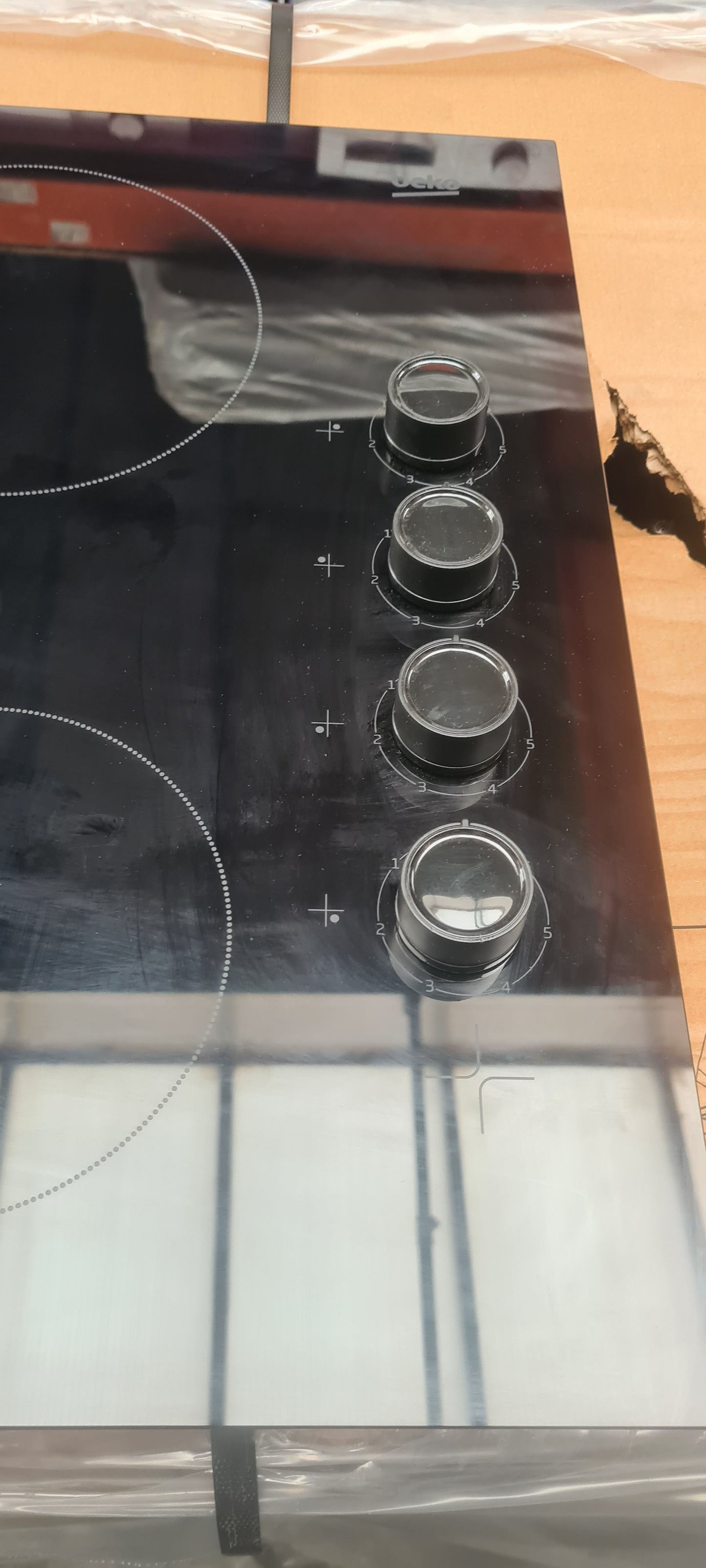 BEKO HIC64102 58 cm Electric Ceramic Hob - Black