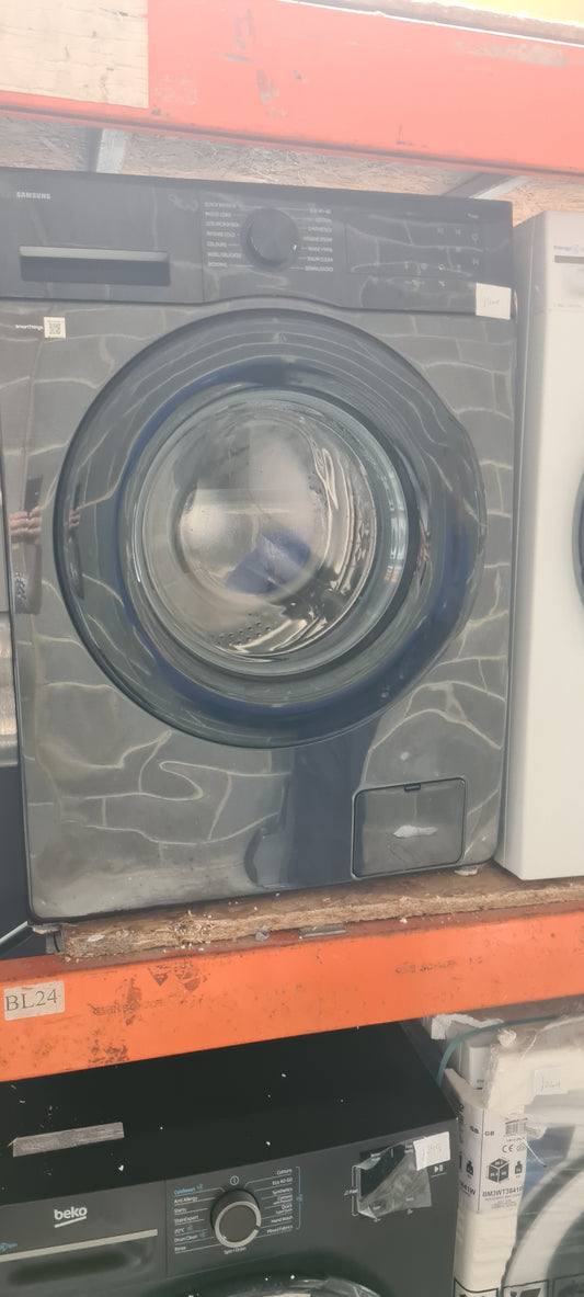 SAMSUNG Series 5 AI Energy WW80CGC04DABEU8 WiFi-enabled 8 kg 1400 Spin Washing Machine - Black