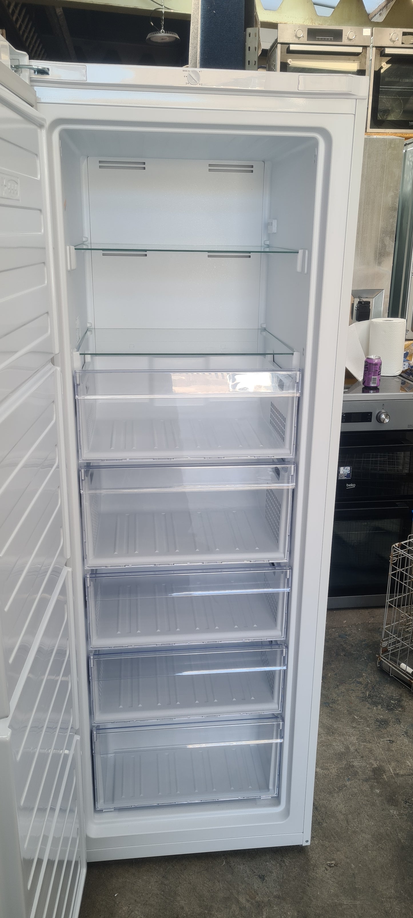 BEKO Pro FFP4671W Tall Freezer - White