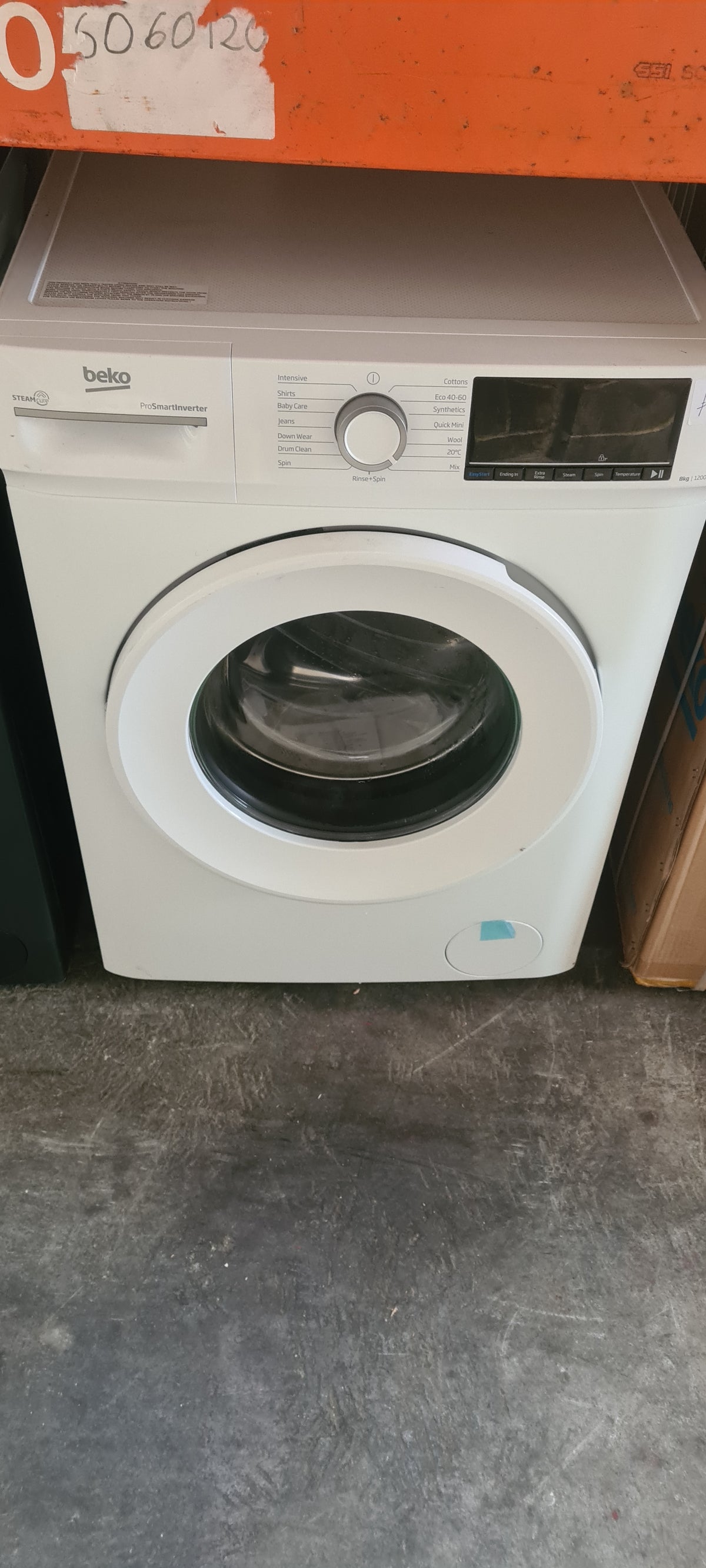 Beko BW1O3821W 8kg Washing Machine with 1200 rpm - White - A Rated