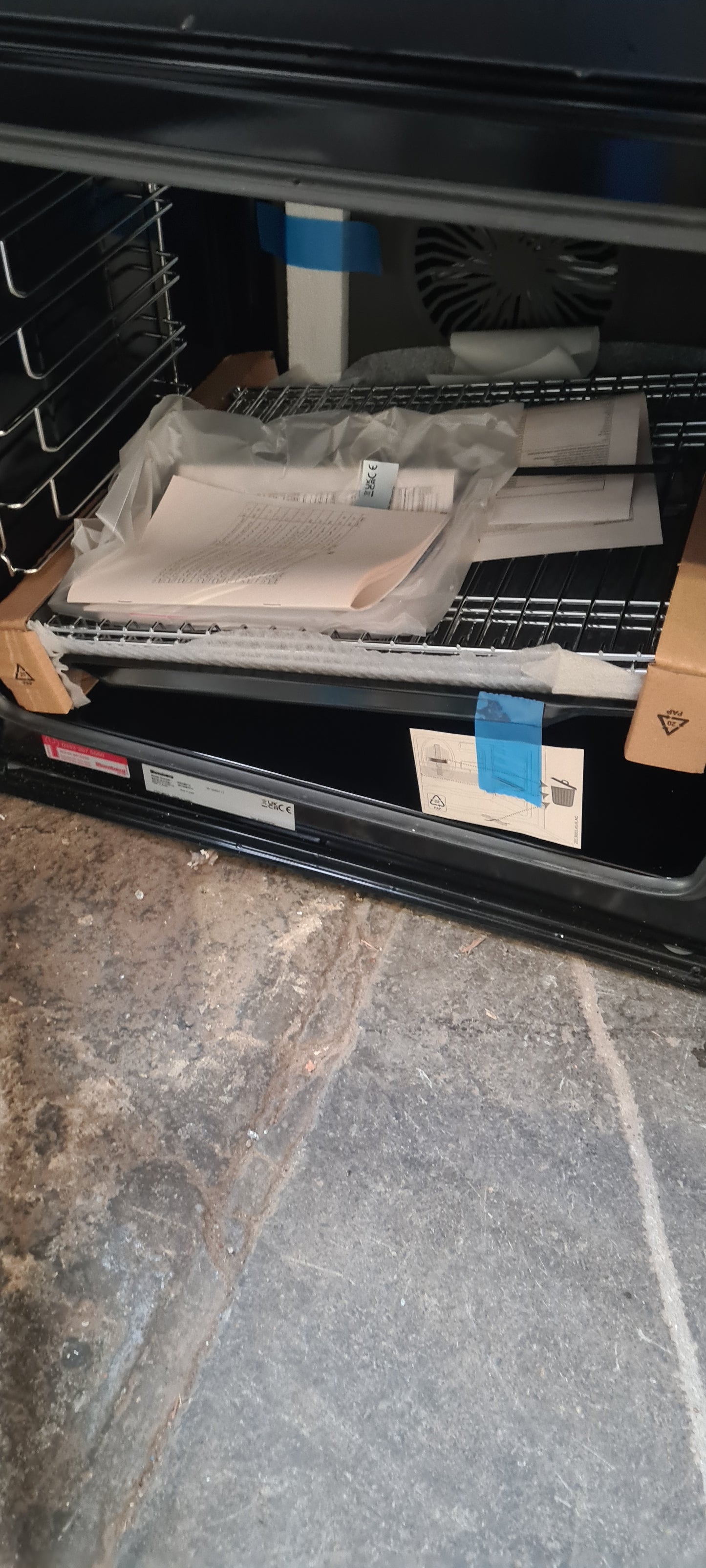Blomberg HIRN651N 60cm Double Oven Electric Cooker with Induction Hob - Anthracite
