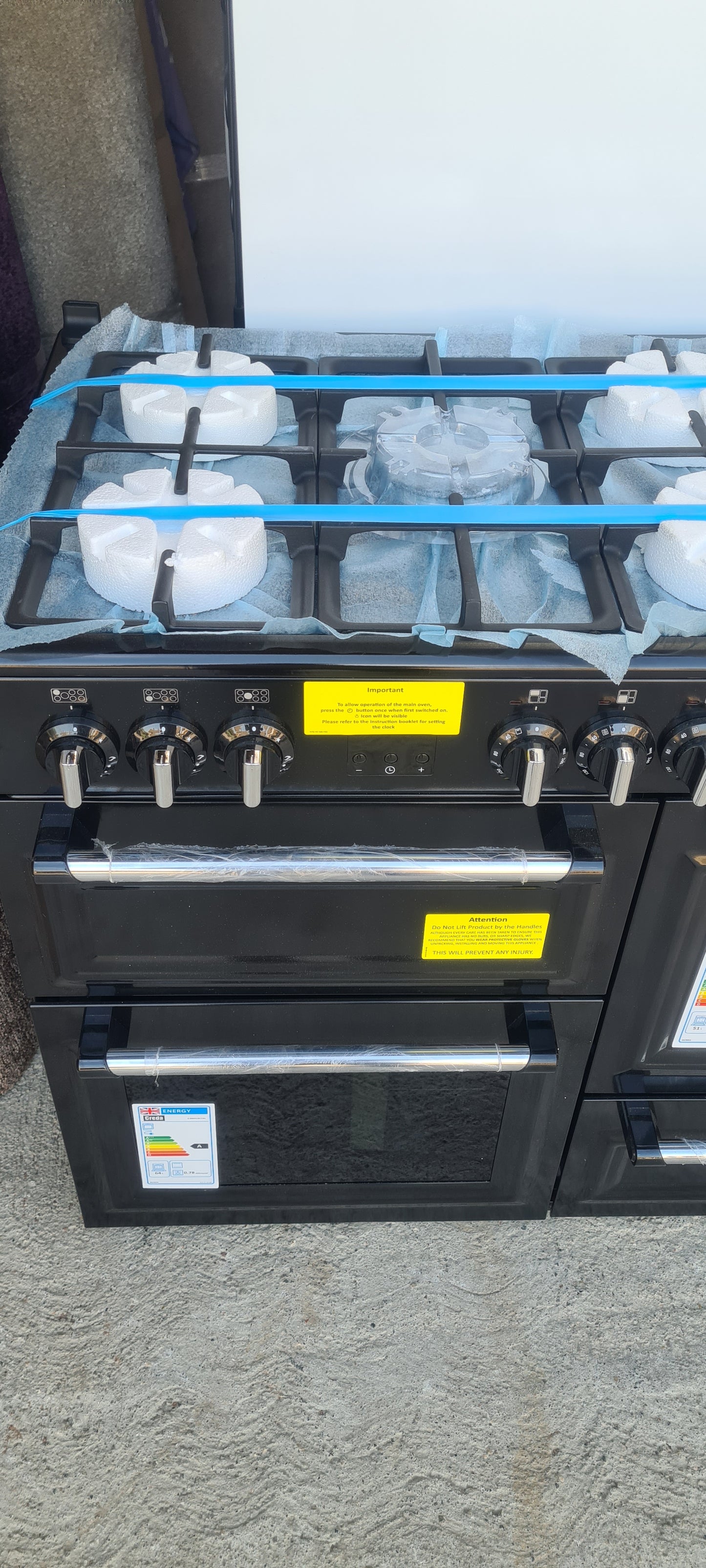 Creda C100RCDFTBL 100Cm Dual Fuel Range Cooker