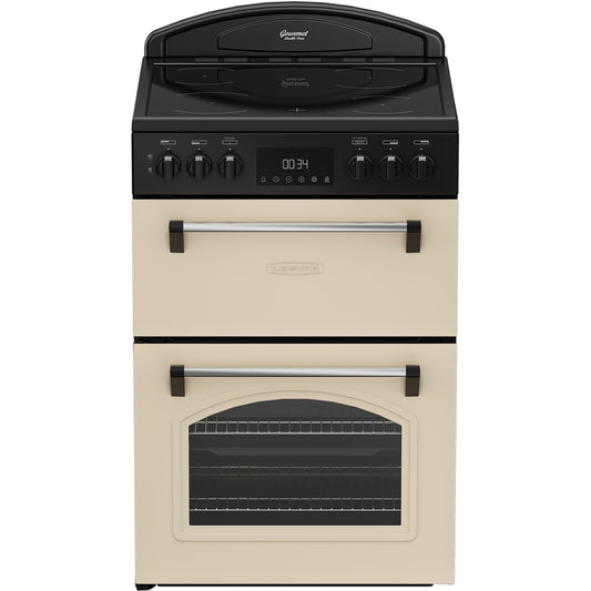 Leisure Classic CLB60ECC 60cm Wide Single Oven Electric Cooker with Ceramic Hob - Cream - A/A Rated