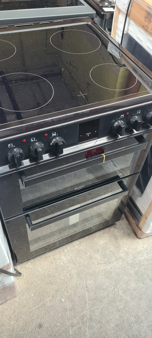 Bush 60cm electric cooker CTFS60DBLECB