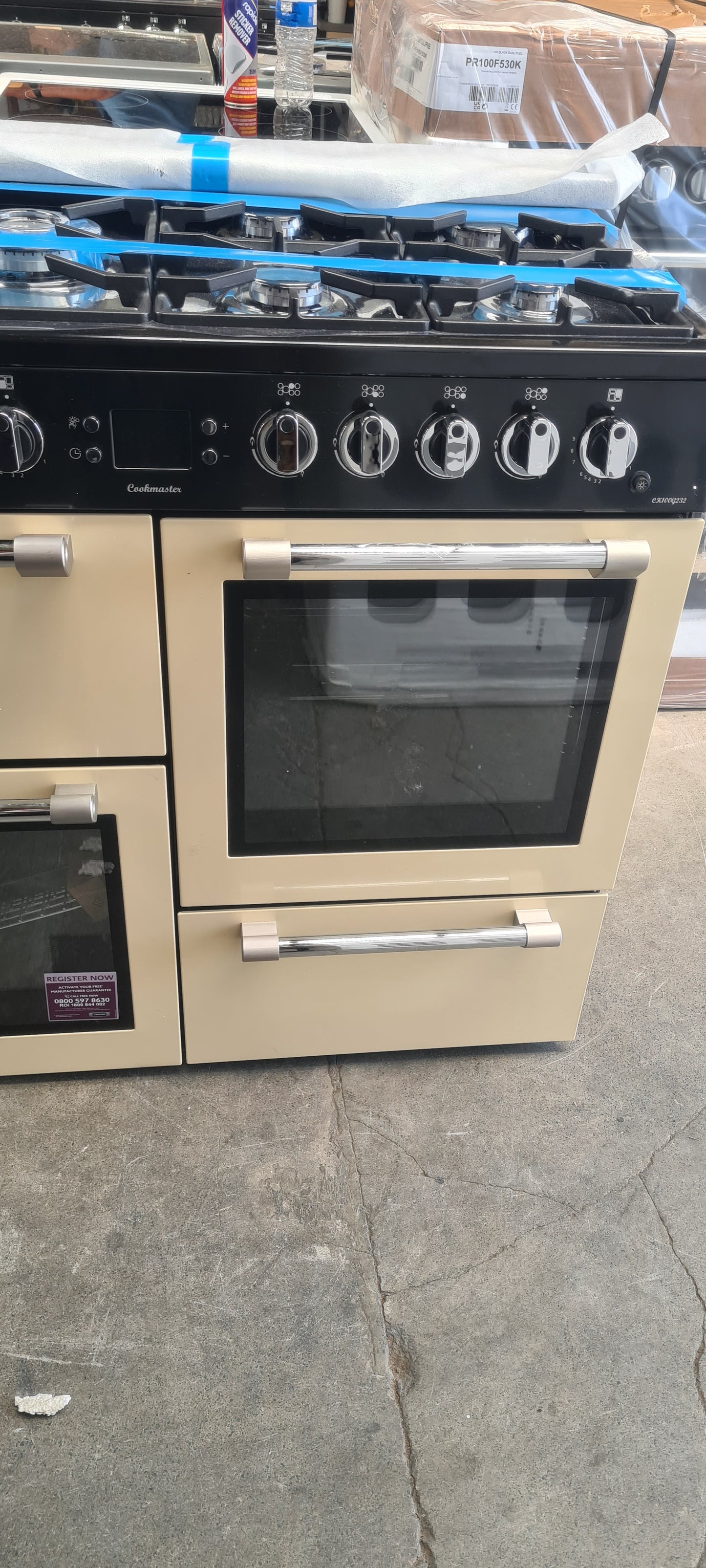 LEISURE Cookmaster CK100G232C 100 cm Gas Range Cooker - Cream