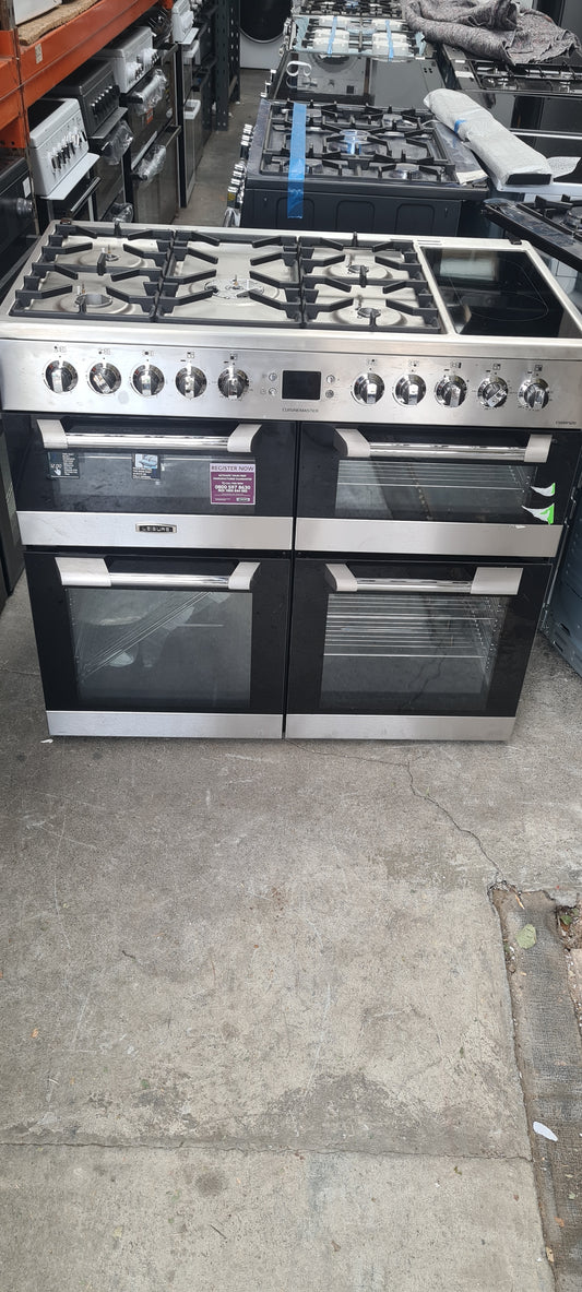 LEISURE Cuisinemaster CS100F520X Dual Fuel Range Cooker - Stainless Steel