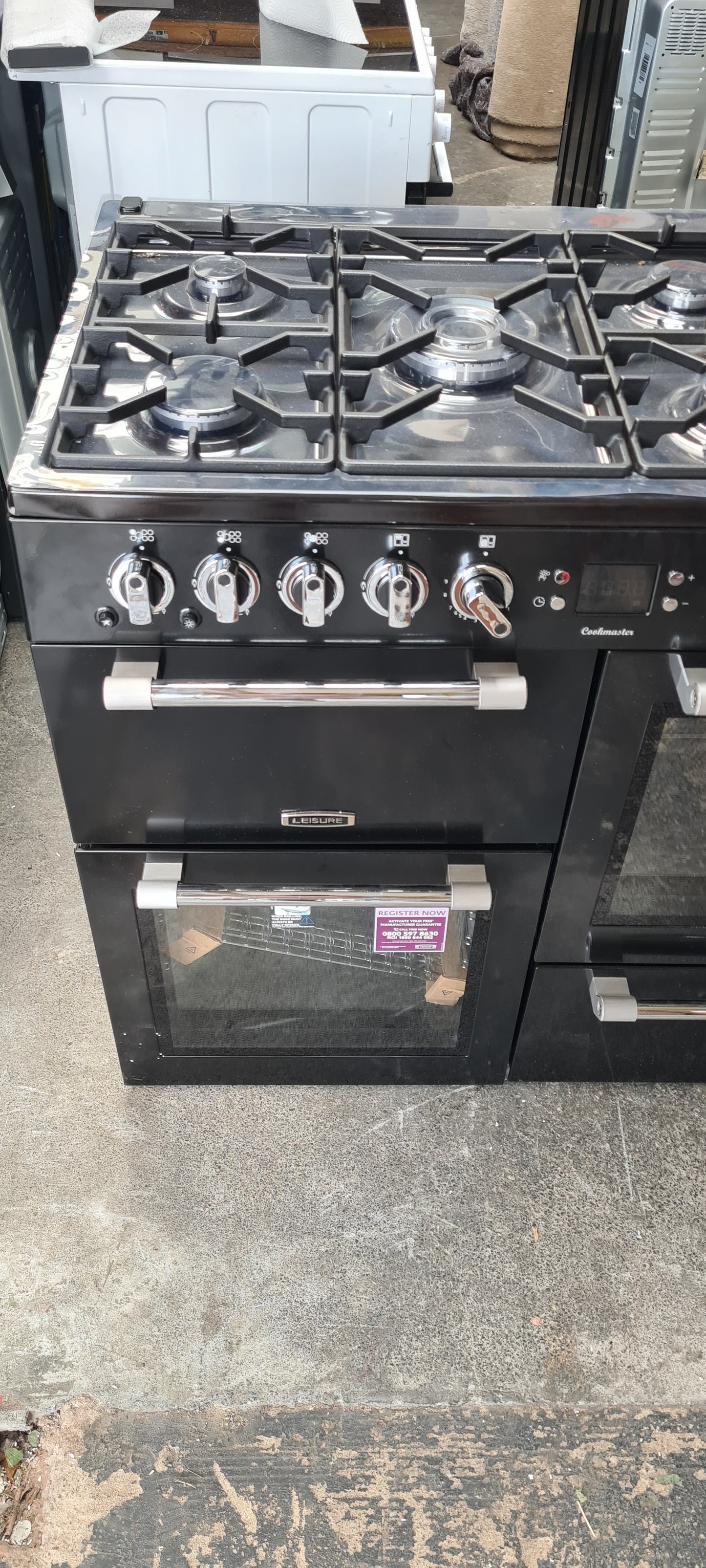 LEISURE Cookmaster CK100G232K 100 cm Gas Range Cooker - Black
