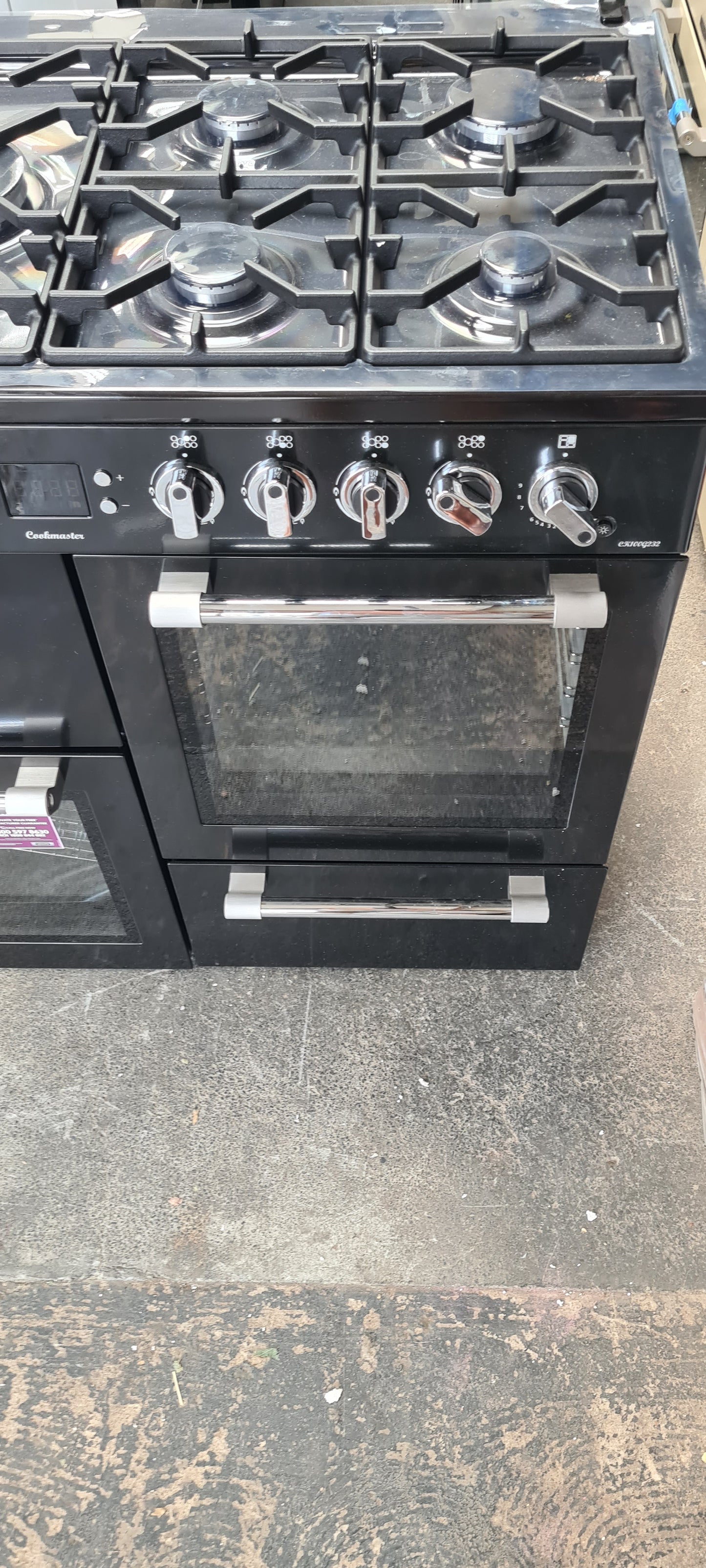 LEISURE Cookmaster CK100G232K 100 cm Gas Range Cooker - Black