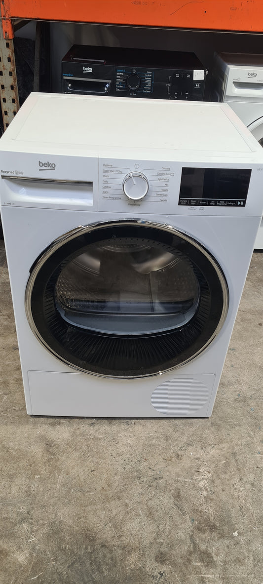Beko B3T41011DW 10Kg Condenser Tumble Dryer - White - B Rated