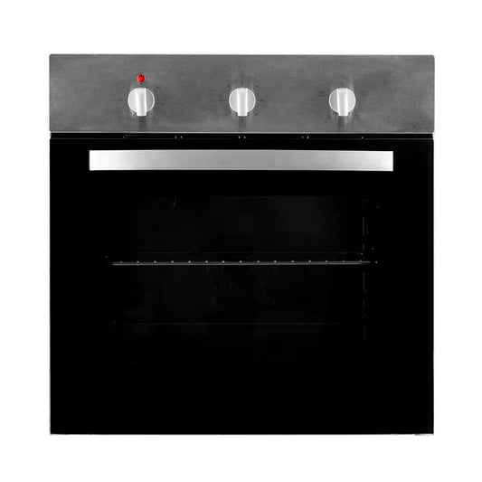 Single Electric Fan Oven In Stainless Steel With Timer - SIA FSO59SS
