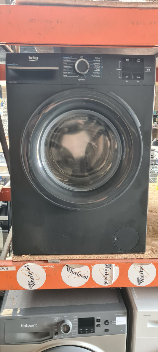 BEKO EnergySpin BM3WT31041A 10kg 1400 Spin Washing Machine - Anthracite