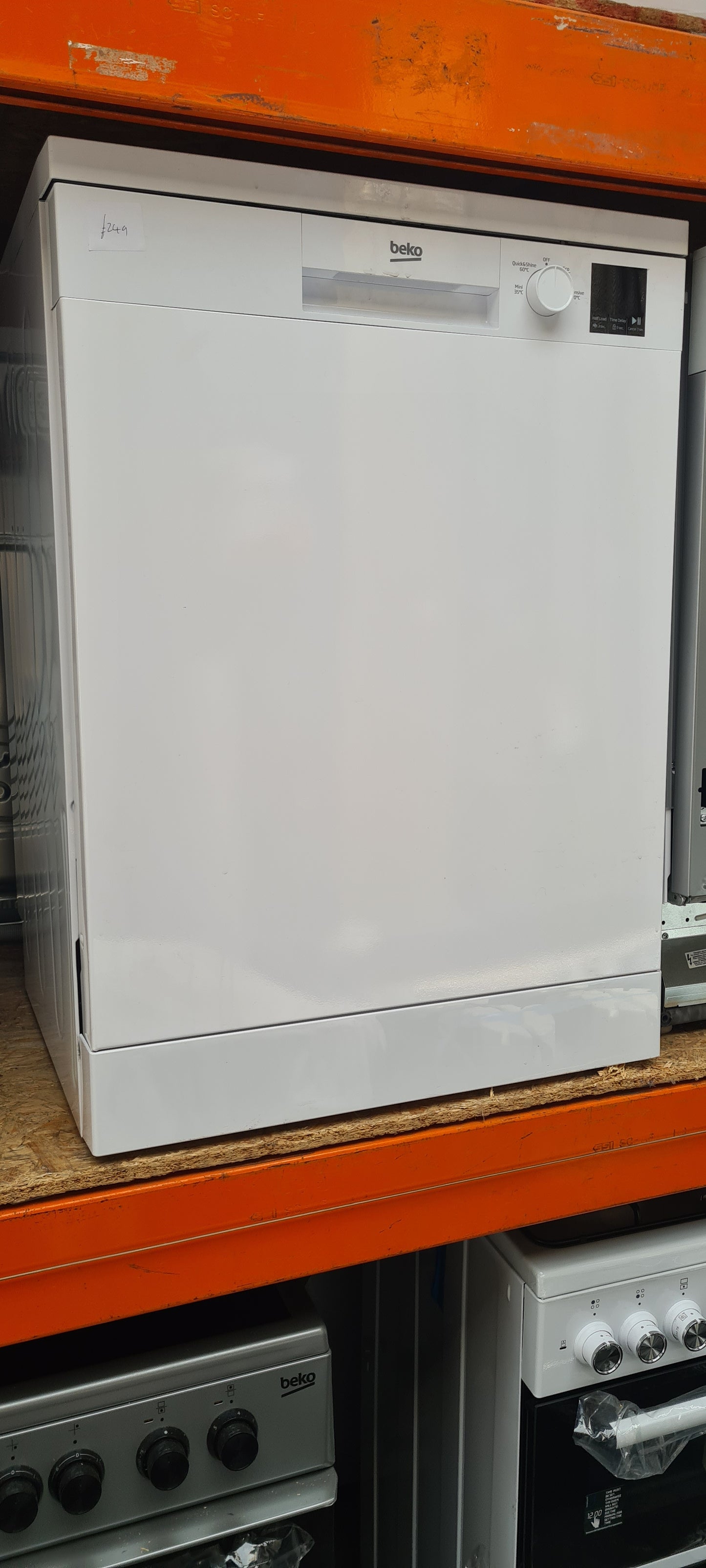 BEKO DVN04X20W Full-size Dishwasher - White