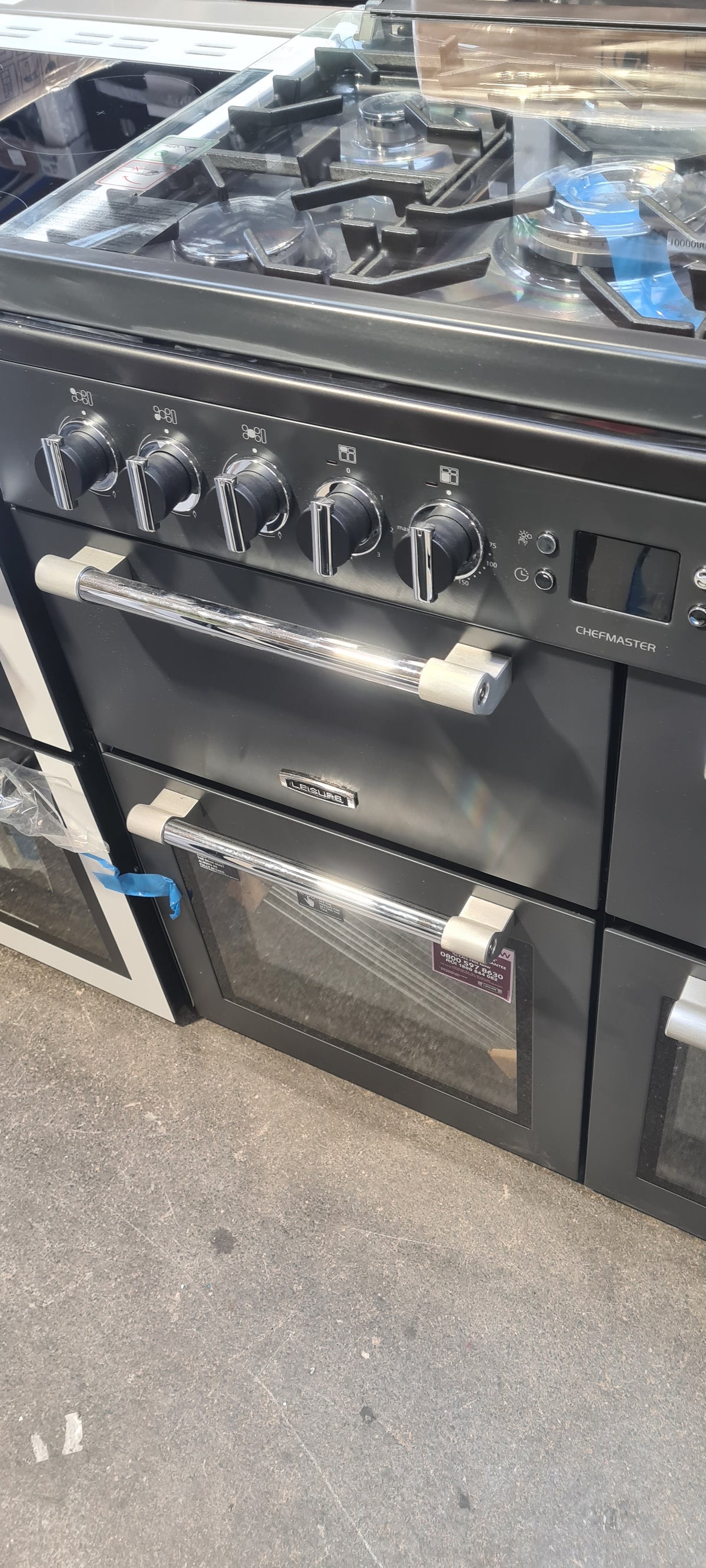LEISURE Chefmaster CC100F521T 100 cm Dual Fuel Range Cooker - Anthracite
