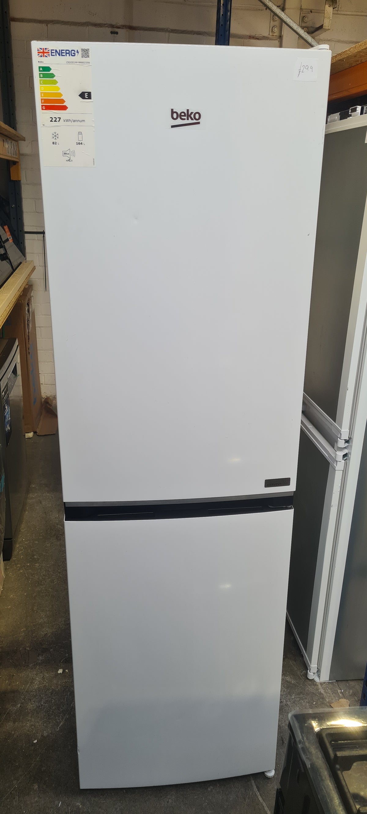 Beko CNE4581VW 50/50 No Frost Fridge Freezer - White