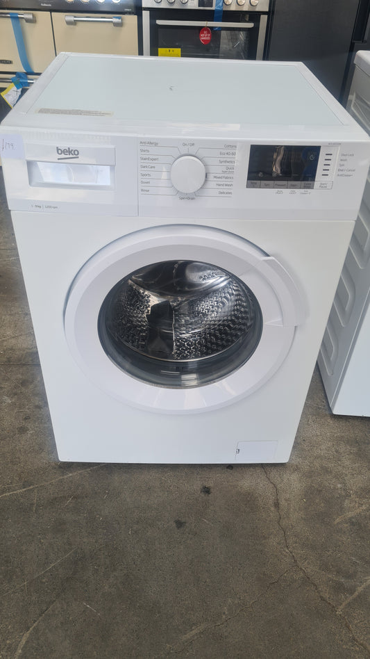 BEKO WTL92151W 9 kg 1200 Spin Washing Machine - White Reconditioned