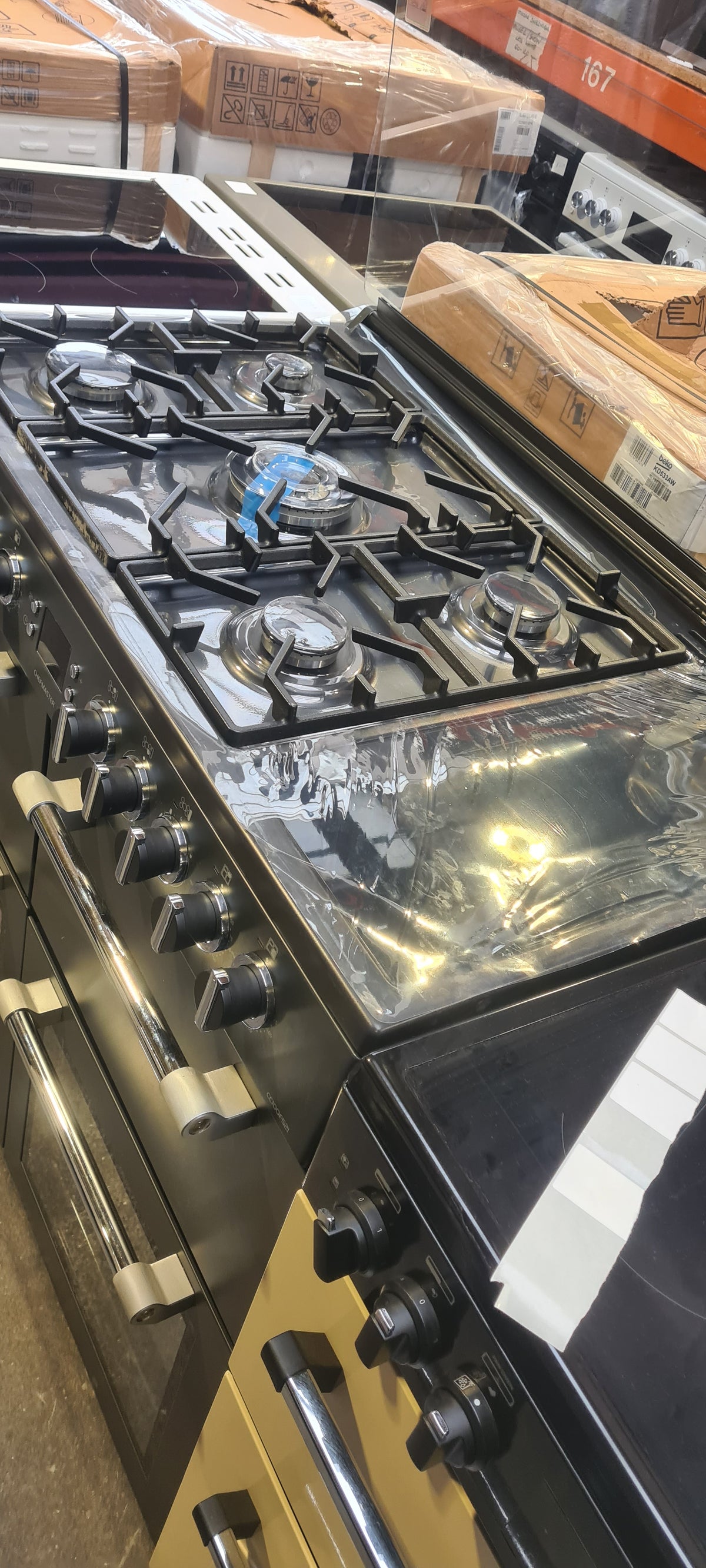 LEISURE Chefmaster CC100F521T 100 cm Dual Fuel Range Cooker - Anthracite