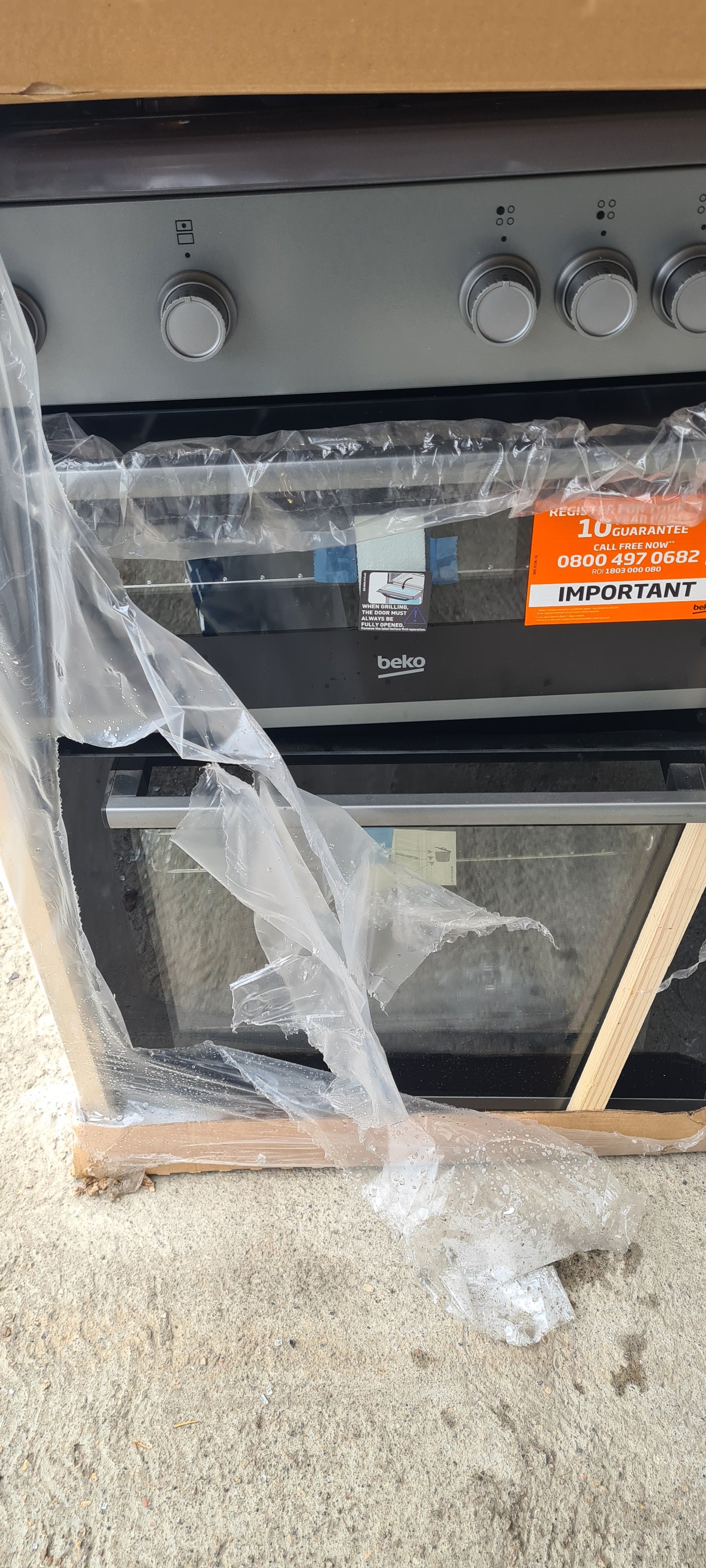 BEKO FTG6201S 60 cm Gas Cooker - Silver