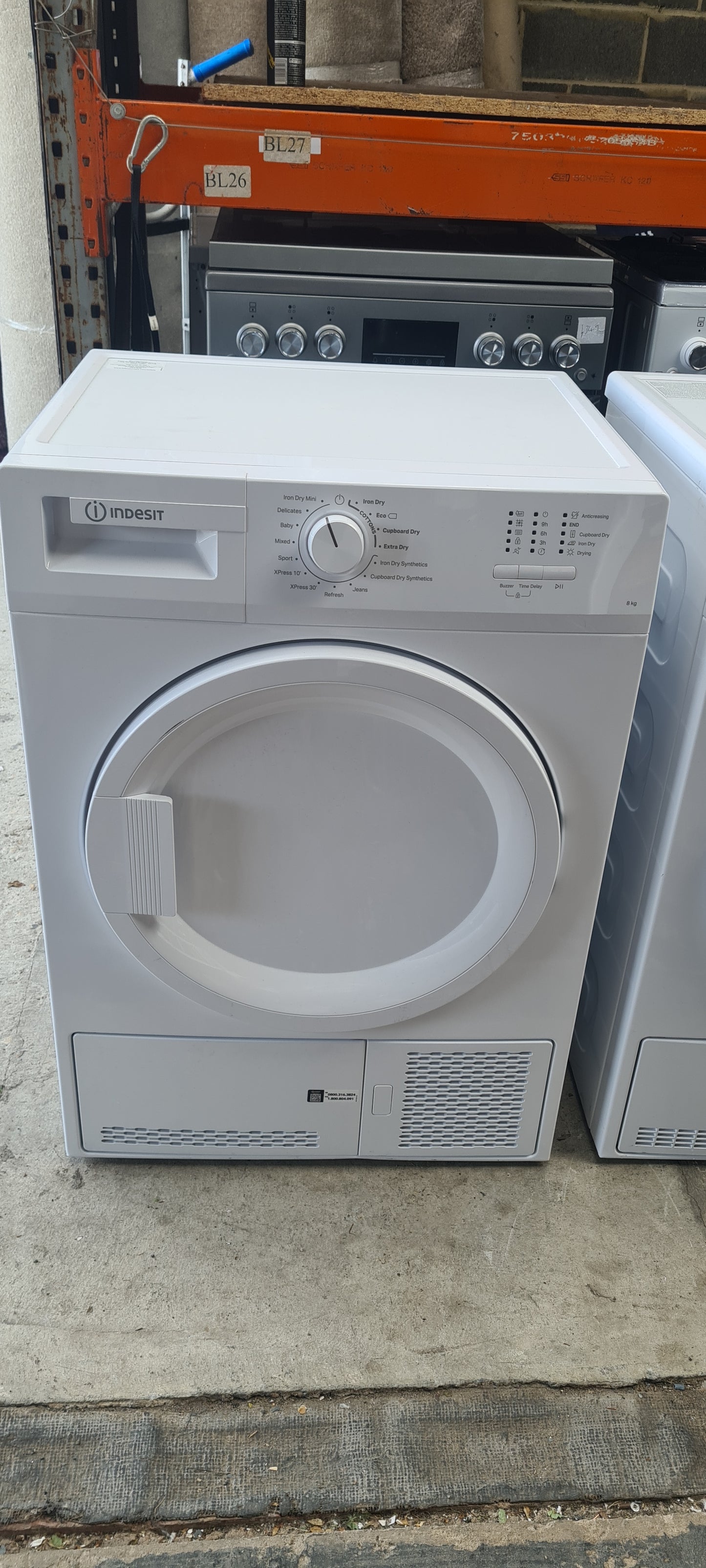 INDESIT C YD C82 WWGL UK 8 kg Condenser Tumble Dryer - White
