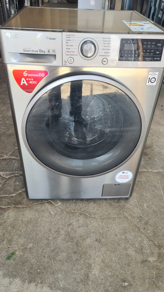 LG F4J610SS NFC 10 kg 1400 Spin Washing Machine - Graphite RECONDITIONED