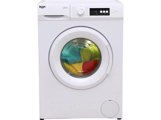 Bush WMT0812EW 8KG 1200 Spin Washing Machine - White