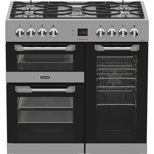 Leisure CS90F530X Cuisinemaster
90cm Dual Fuel Range Cooker, Stainless Steel, A Rated